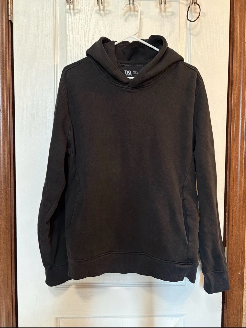 VRST Black Hooded Sweatshirt